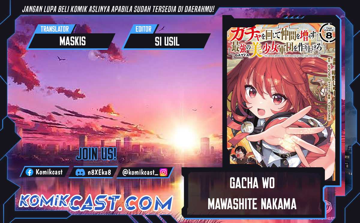 Gacha wo Mawashite Nakama wo Fuyasu Saikyou no Bishoujo Gundan wo Tsukuriagero Chapter 72 Bahasa Indonesia